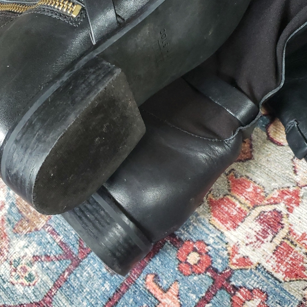Cole Haan  Dorian black leather size 8.5 B - Picture 4 of 4